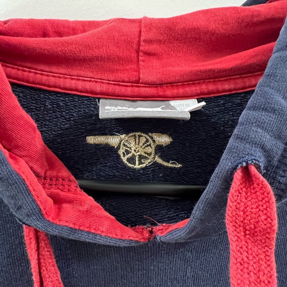 Arsenal Football Puma Hoodie / Navy Blue / M - Picture 3 of 4